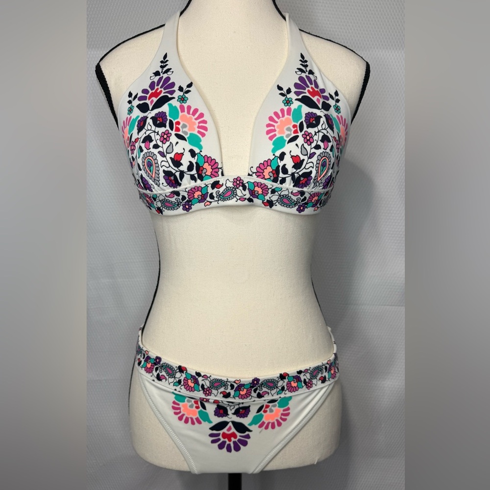 Victoria's Secret Floral Print Bikini Set